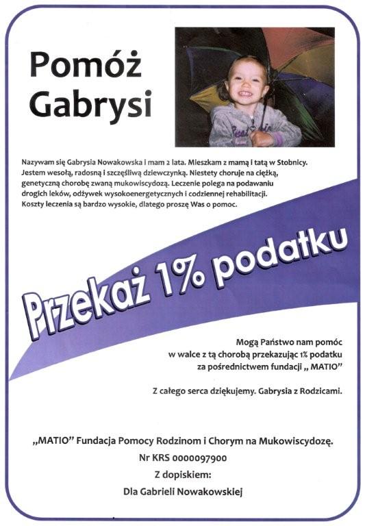 Pomóż Gabrysi